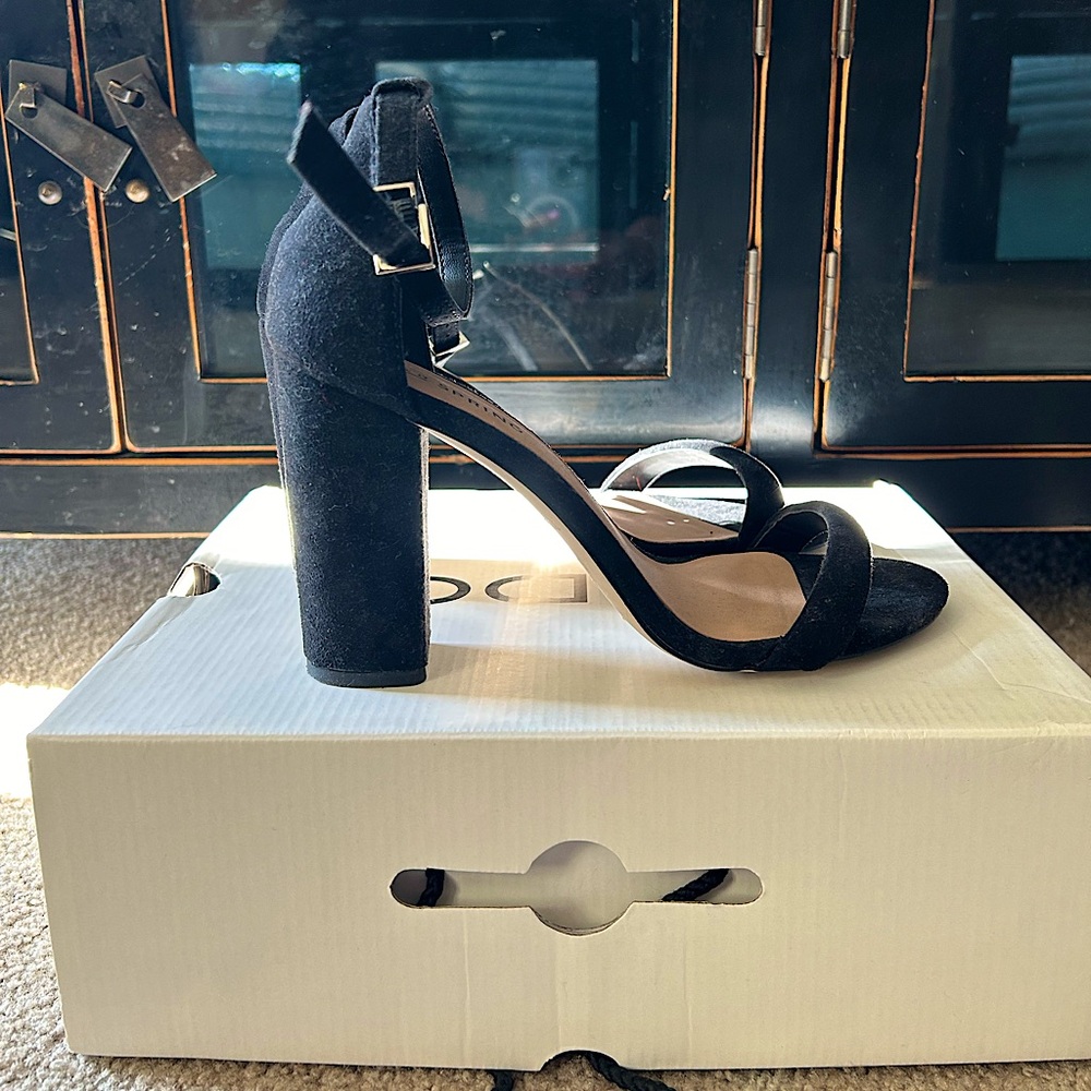 CALL IT SPRING- lightly worn block heels
